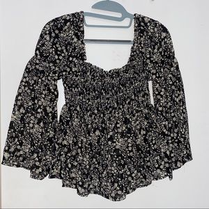 Floral Print Blouse